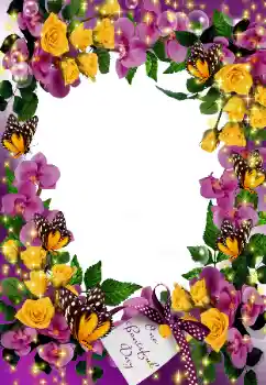 照片效果分类 女性相框 № 9848. 边框标语: One Beatiful Day 照片效果分类 女性相框 № 9848. 边框标语: One Beatiful Day